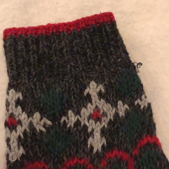 Eagle’s Eye Ice Skating Vintage Christmas Sweater Zip Front Womens Size Medium - Picture 11 of 15